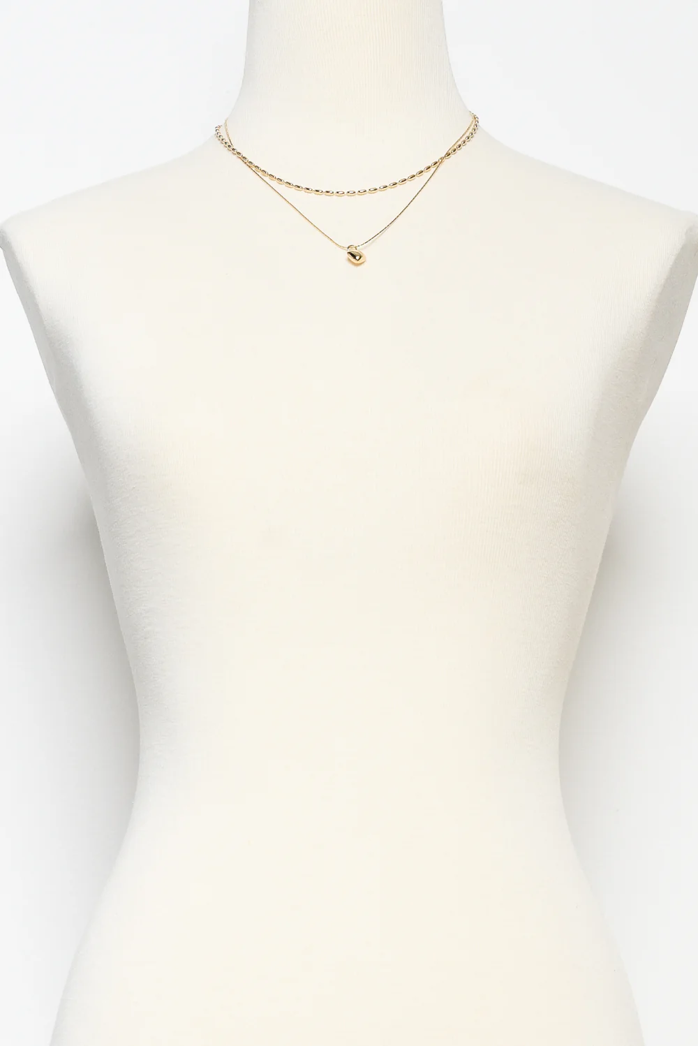 Mags Gold Heart Necklace