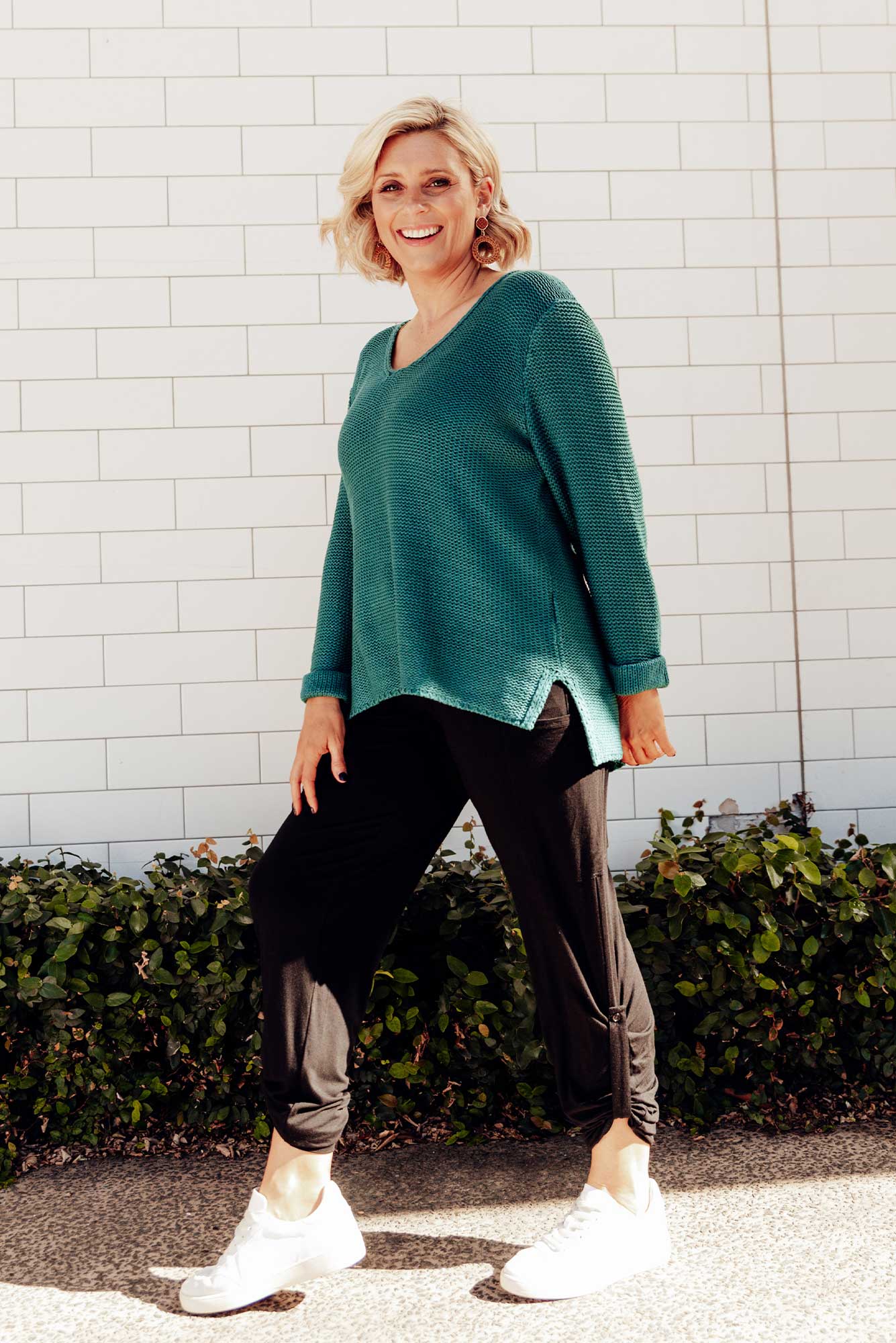 Black Bamboo Pocket Pants