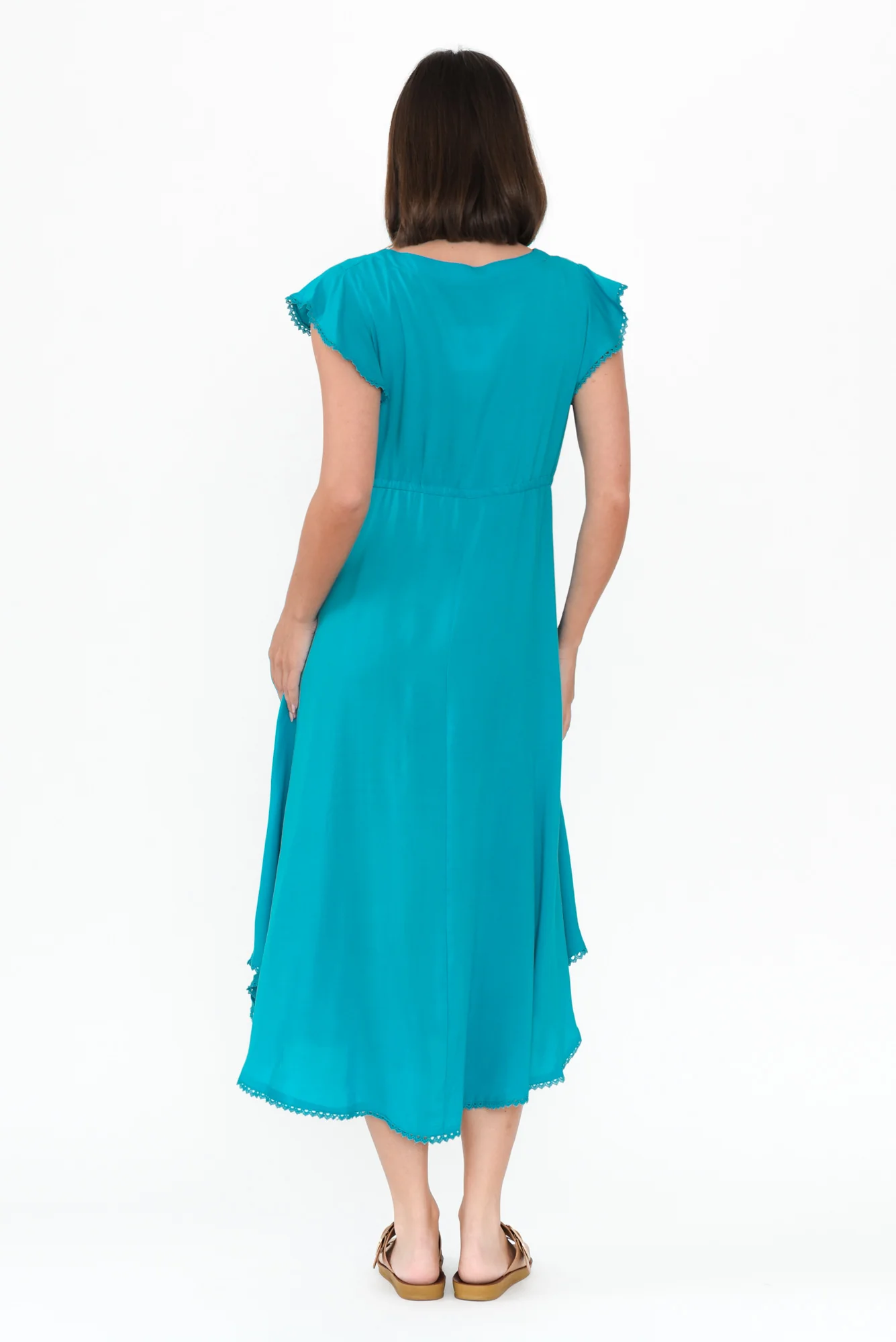 Libby Blue Midi Dress