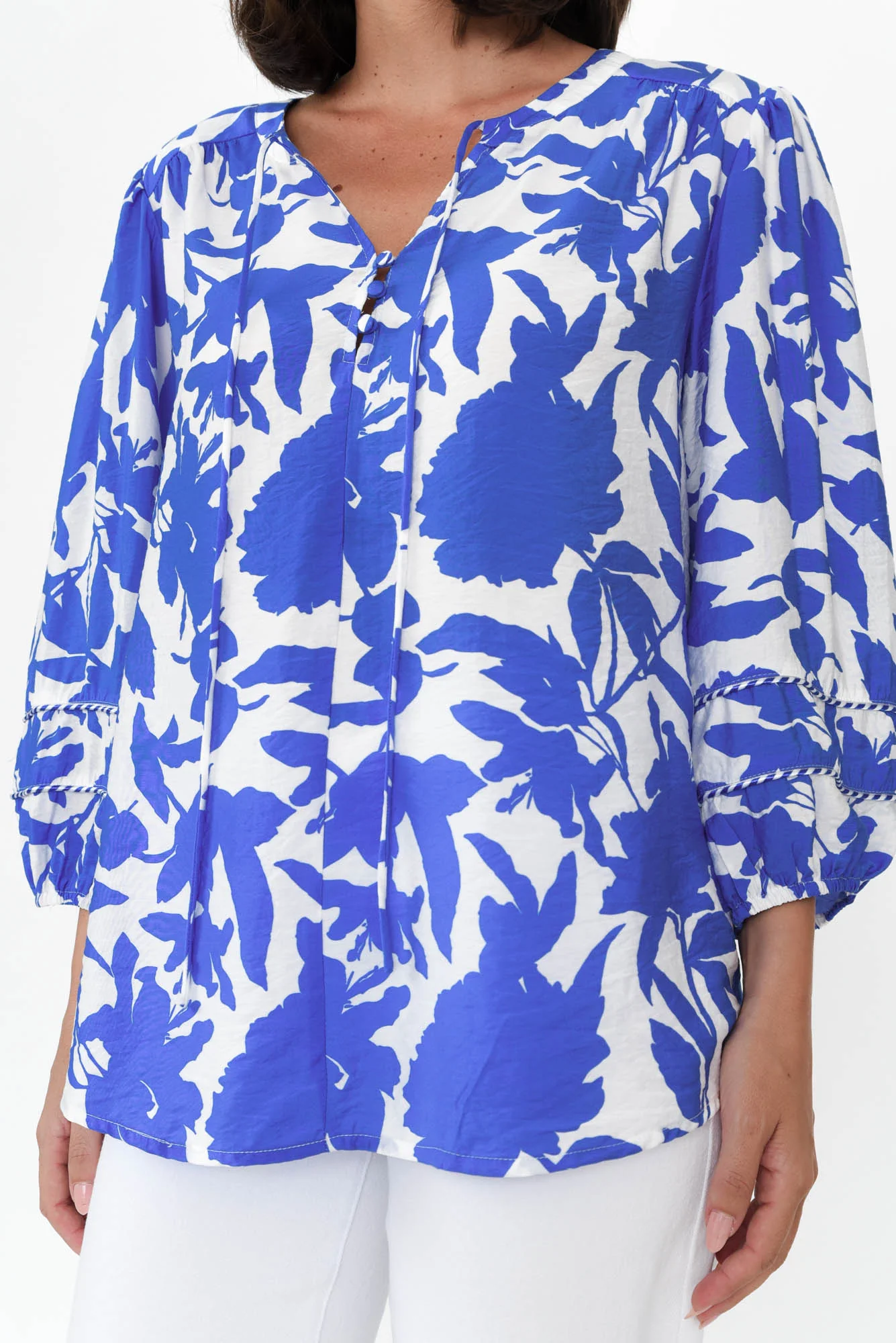 Florida Blue Floral Shirt
