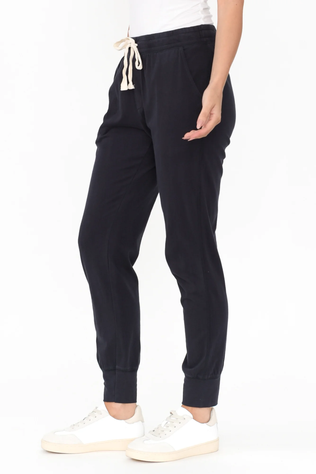 Navy Wash Out Lounge Pants