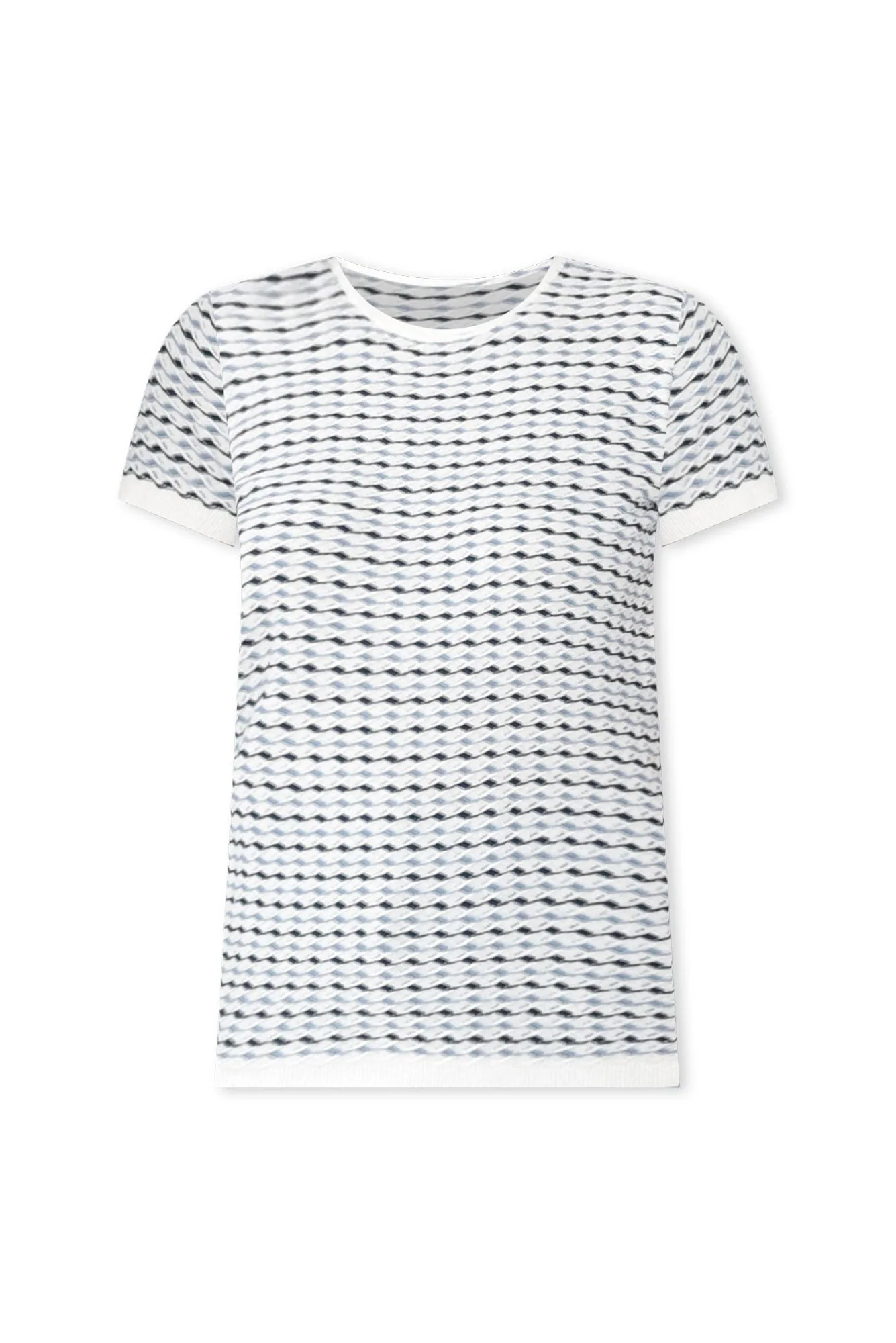 Ziggy Blue Stripe Cotton Knit Tee