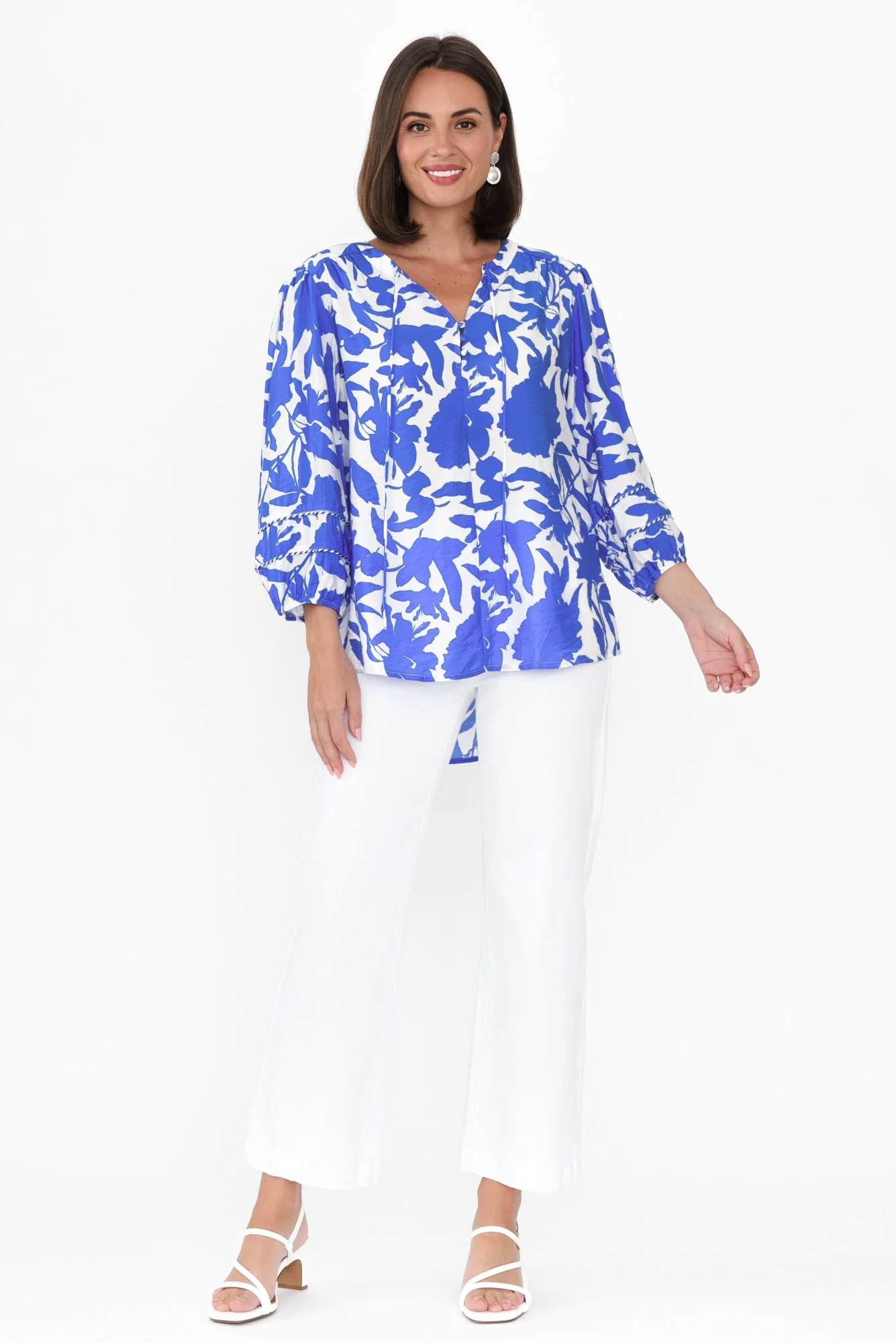 Florida Blue Floral Shirt