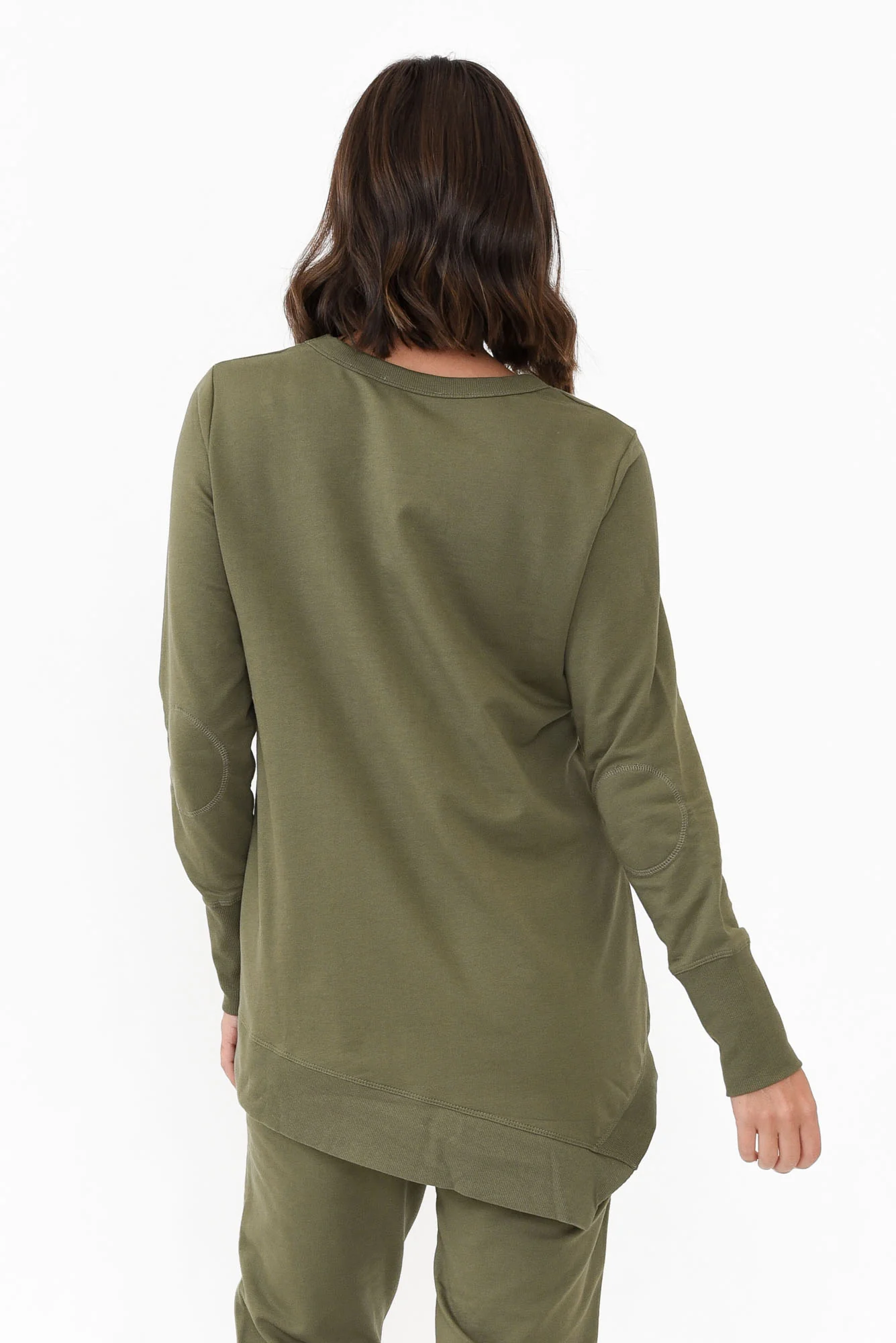 Dolly Khaki Cotton Jumper