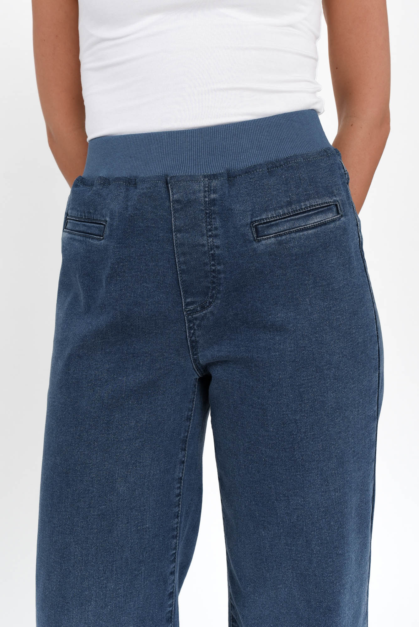 Maddy Blue Wide Leg Jeans