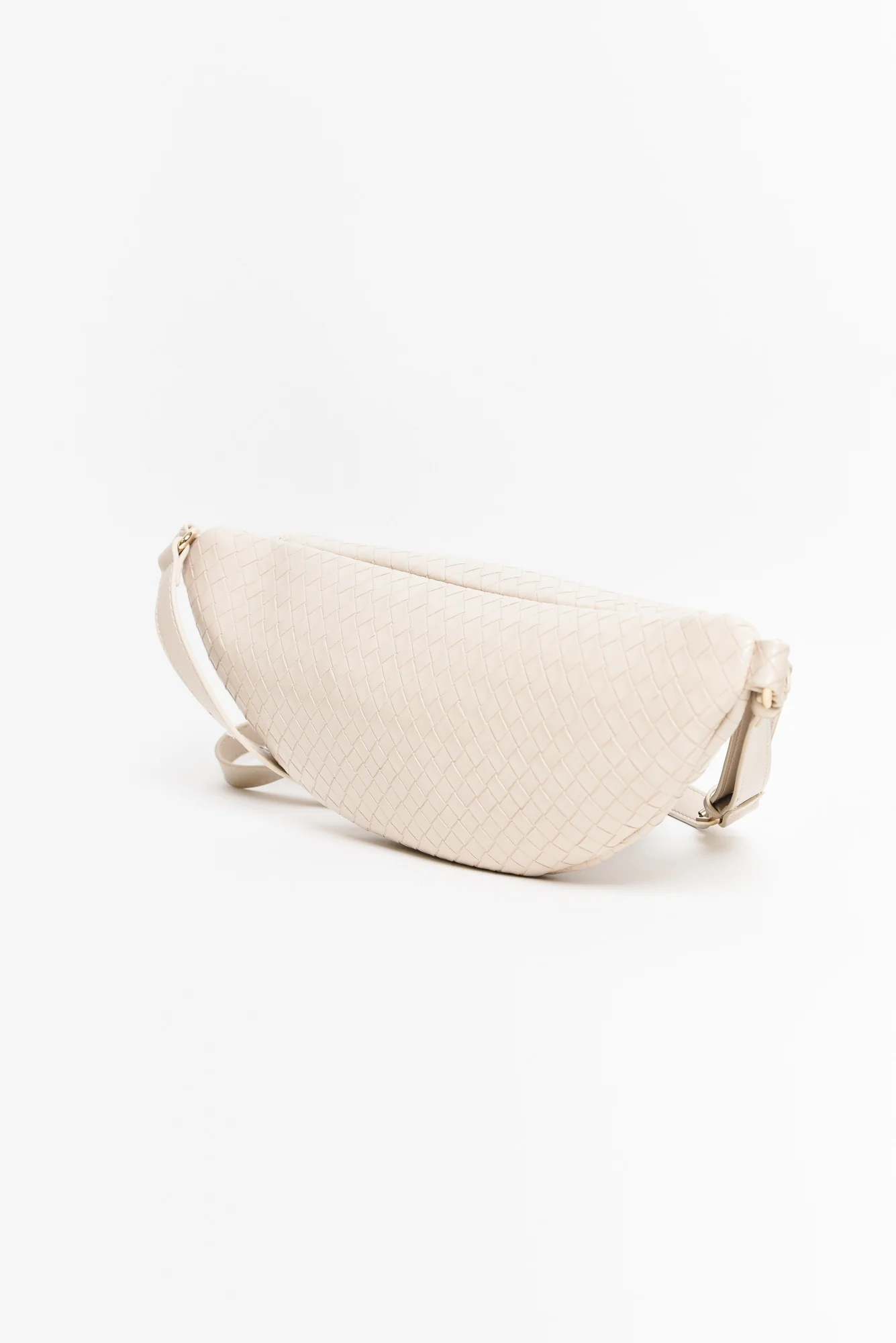 Nomad Cream Woven Sling Bag