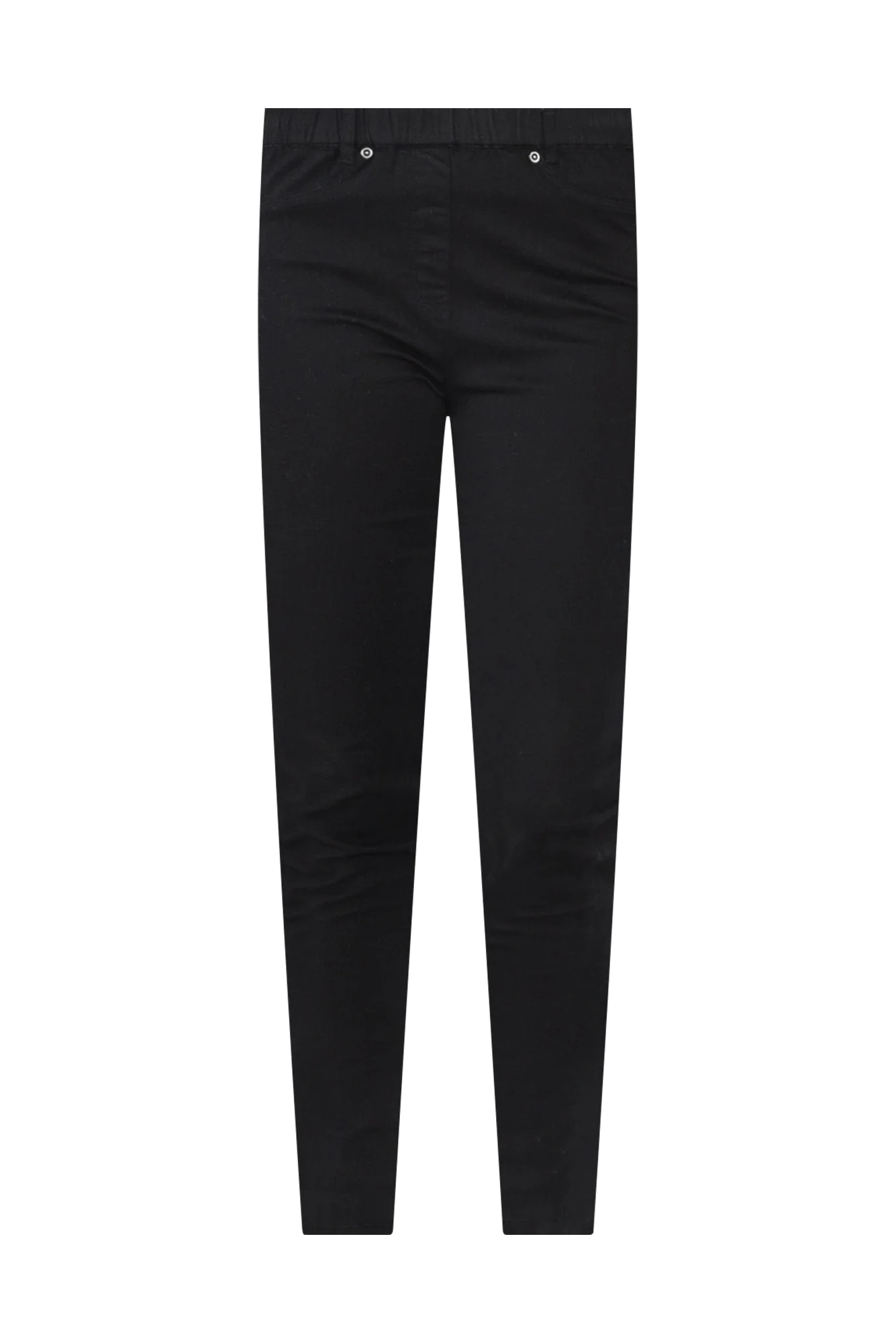 Reed Black Stretch Cotton Pants