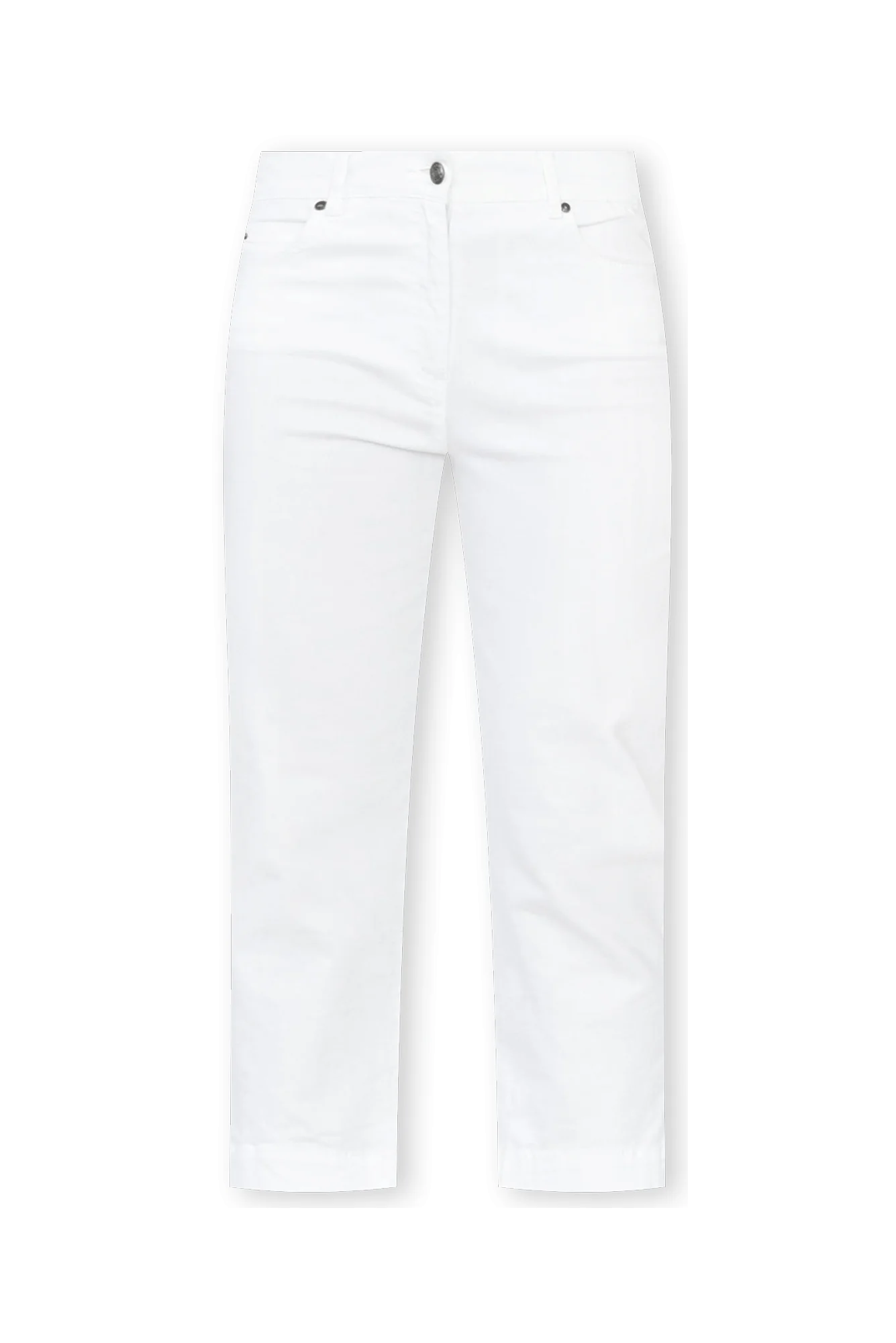 Rosanna White Denim Cropped Jeans