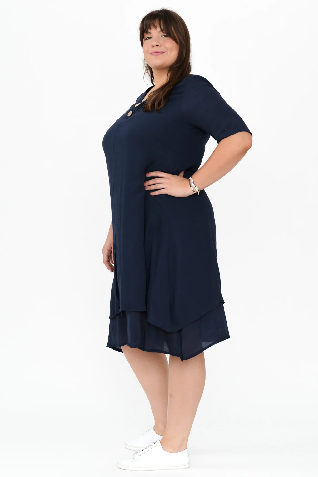 Nala Navy Layers Dress