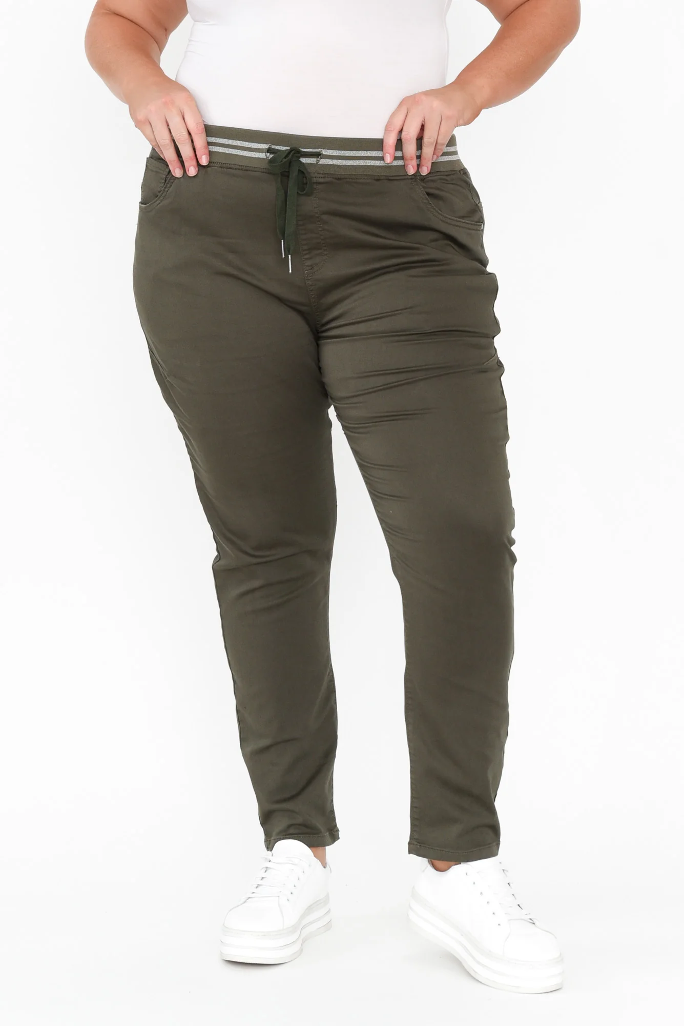 Margo Khaki Jogger Pants