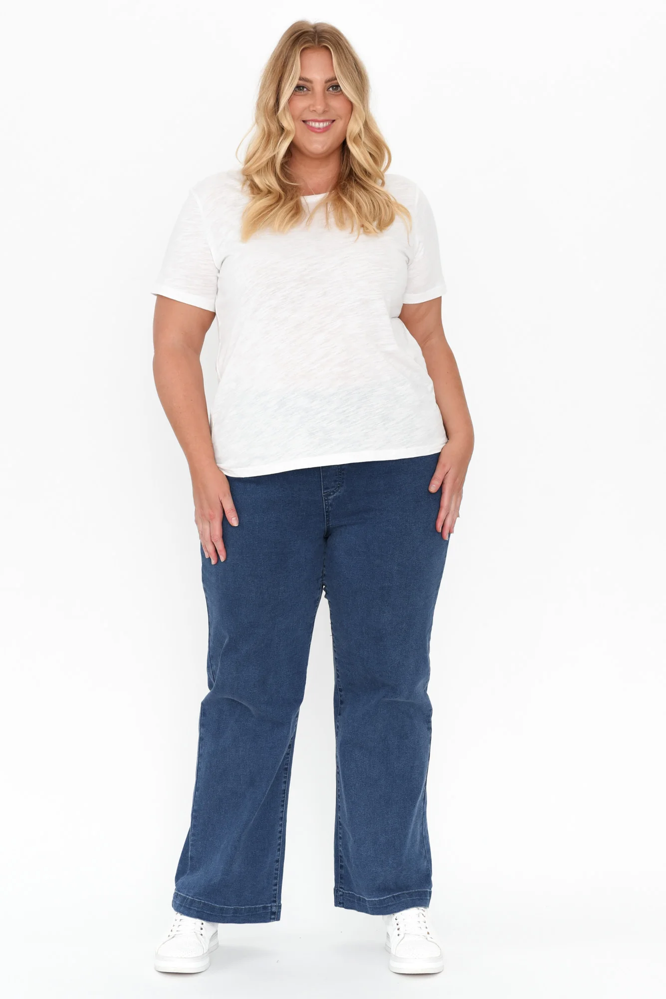 Maddy Blue Wide Leg Jeans