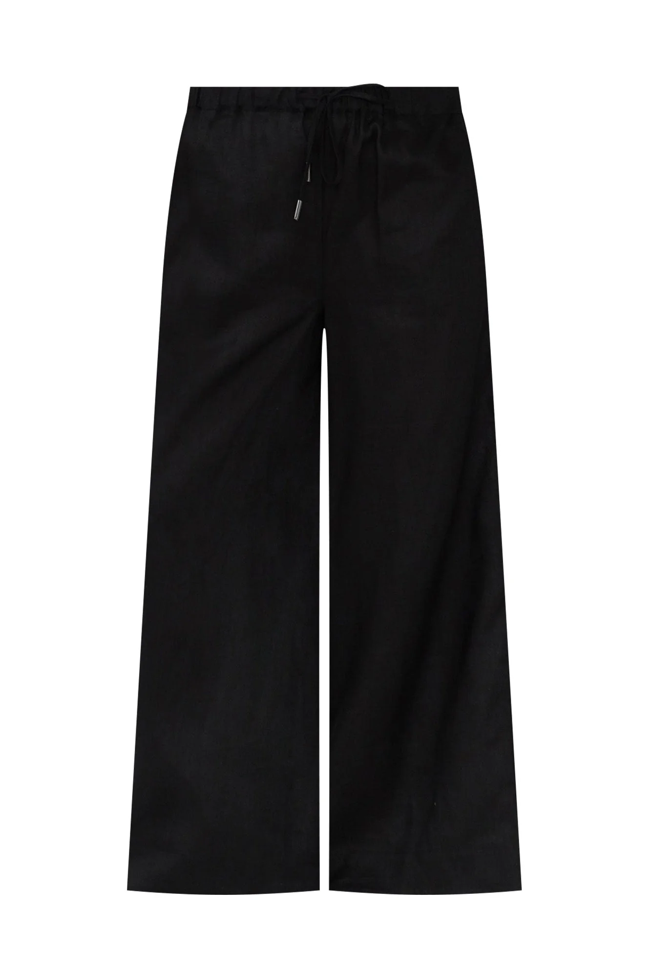 Jimmie Black Linen Tie Pants
