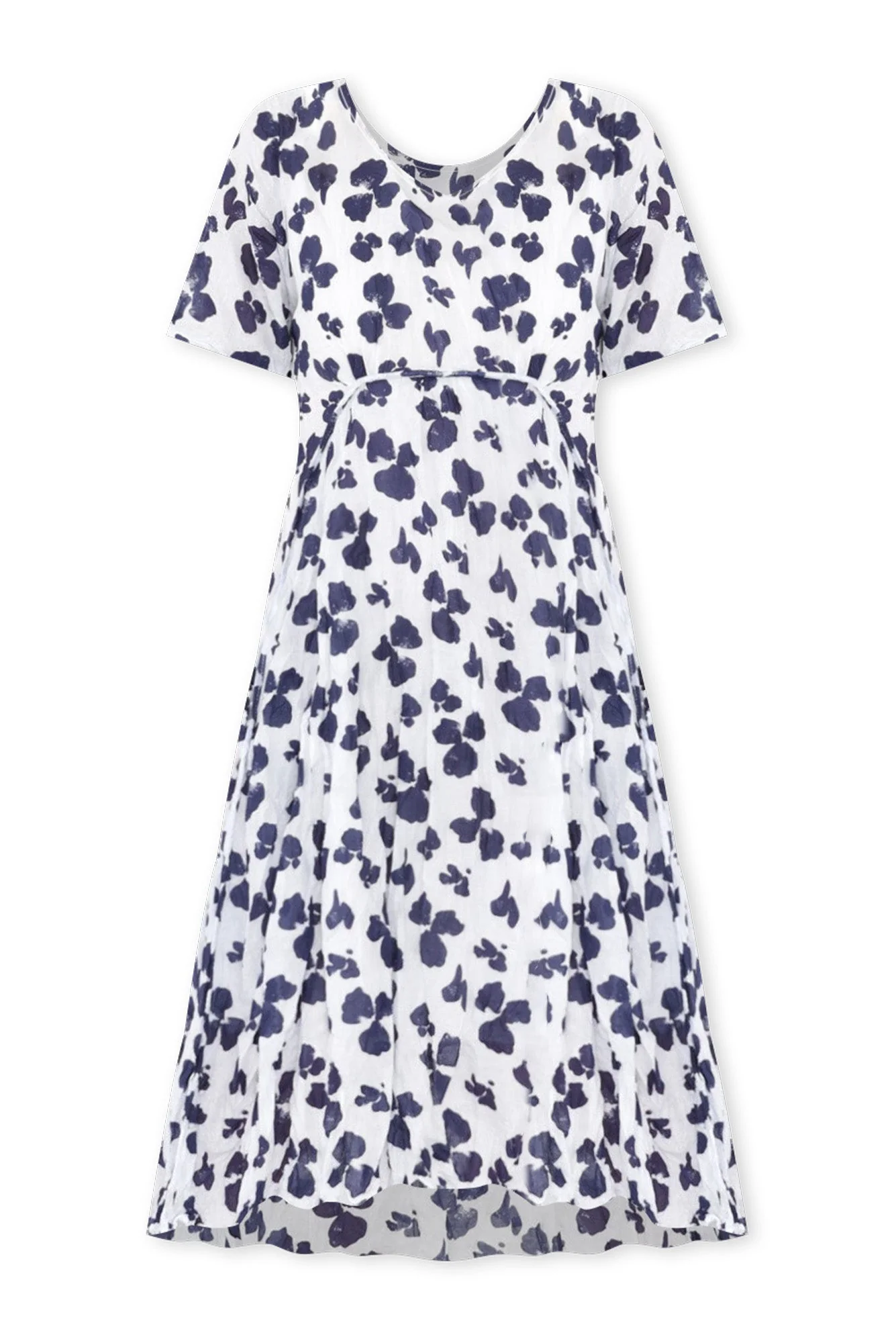 Wilton Navy Fiesta Cotton Pocket Dress