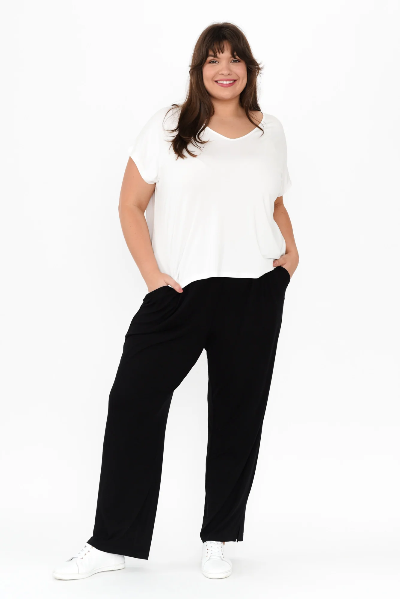 Lopez Black Pocket Pants