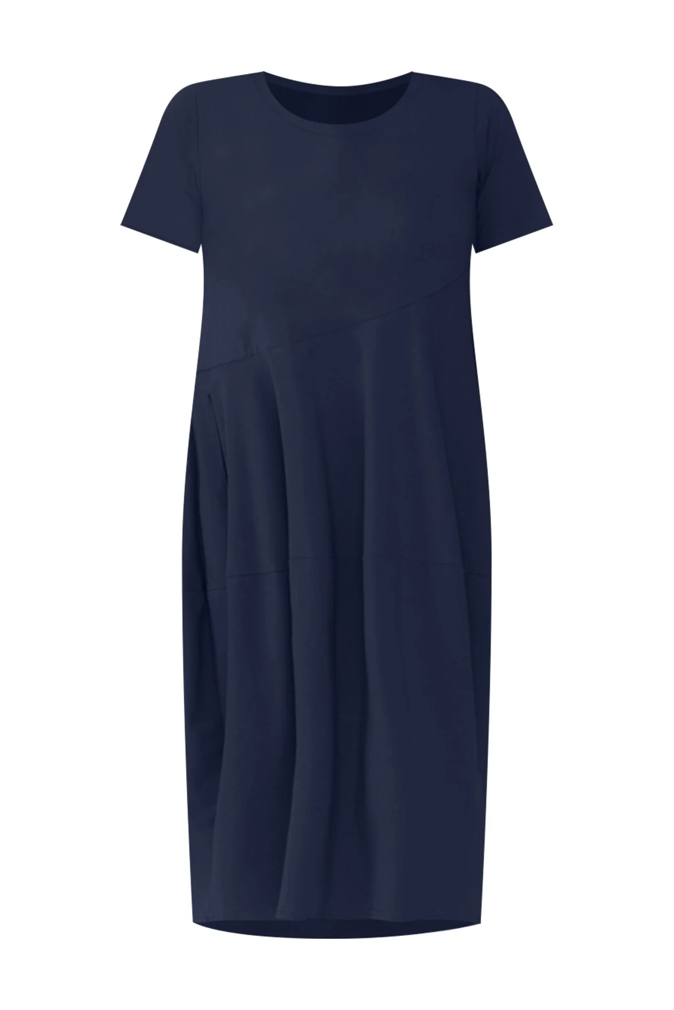 Morgan Indigo Diagonal Seam Dress