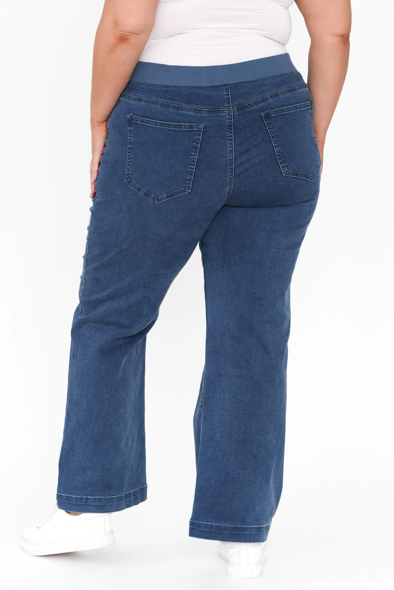 Maddy Blue Wide Leg Jeans
