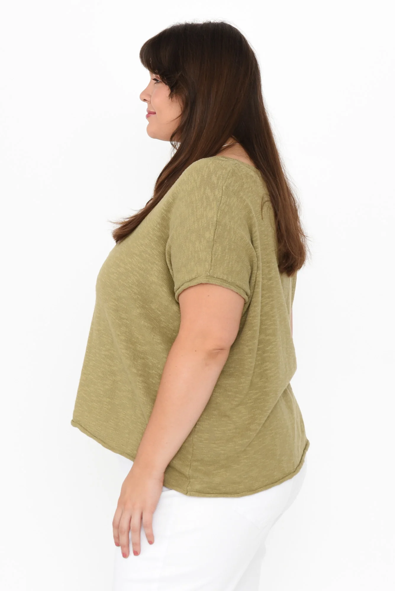 Saxon Sage Oversized Knit Top