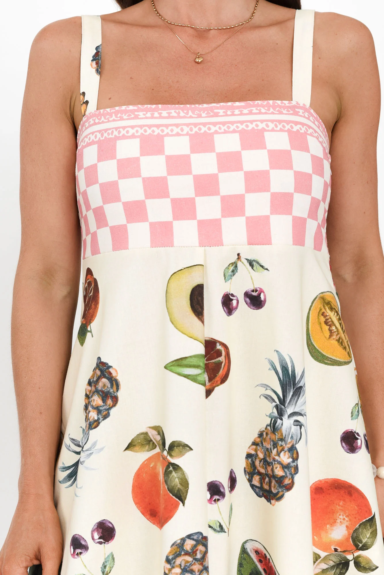 Karris Pink Harvest Linen Blend Dress