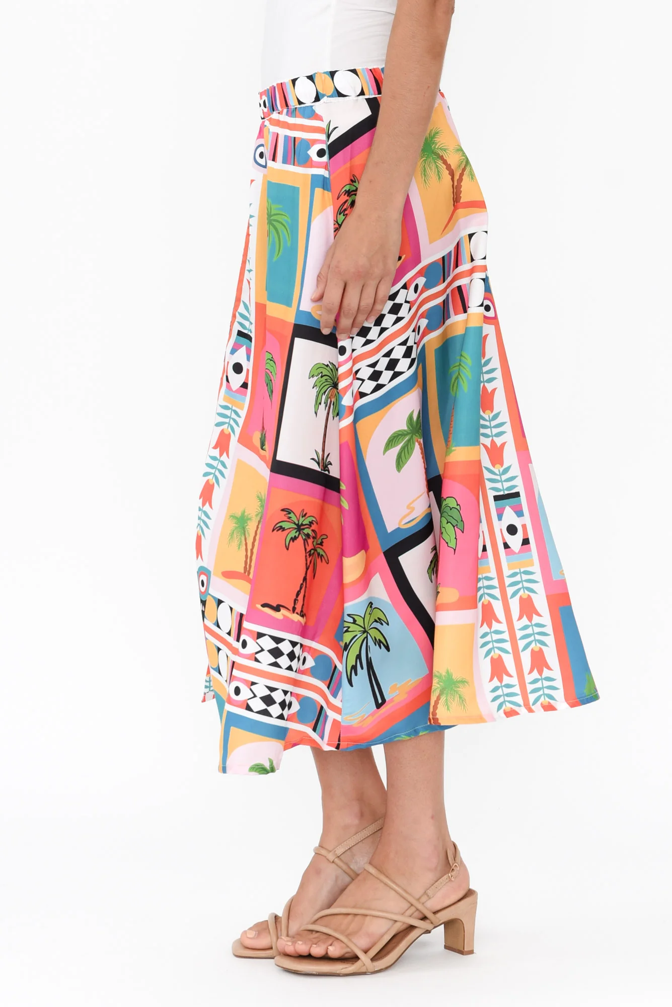 Sulky Pink Tropical Skirt