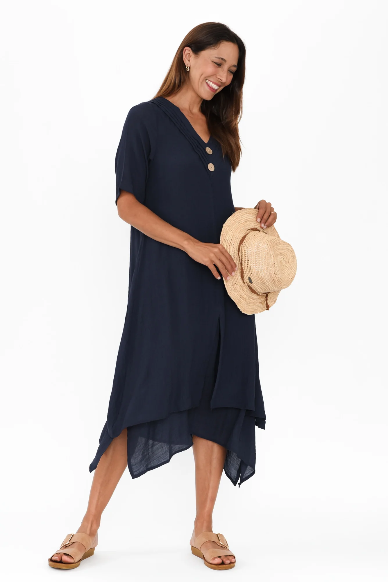 Nala Navy Layers Dress