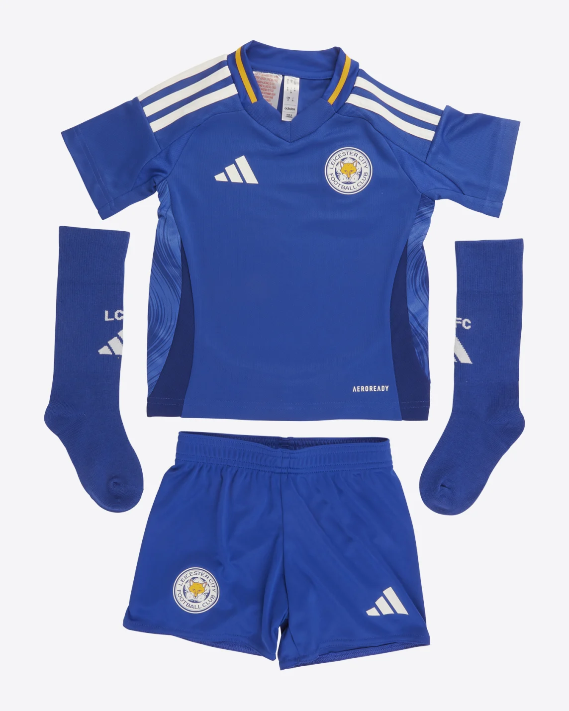 Kit Domicile Enfant Leicester City 2024/25 Kit Domicile Enfant Leicester City 2024/25