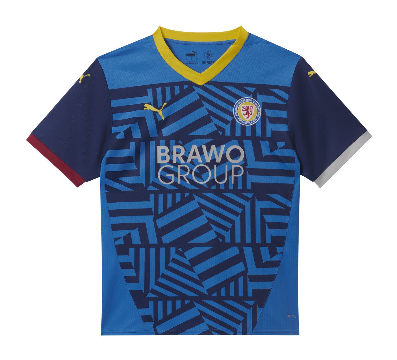 Maillot Extérieur Enfant Eintracht Braunschweig 2024/25 Maillot Extérieur Enfant Eintracht Braunschweig 2024/25