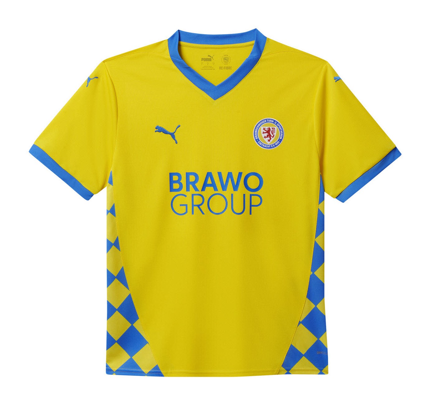 Maillot Domicile Enfant Eintracht Braunschweig 2024/25 Maillot Domicile Enfant Eintracht Braunschweig 2024/25