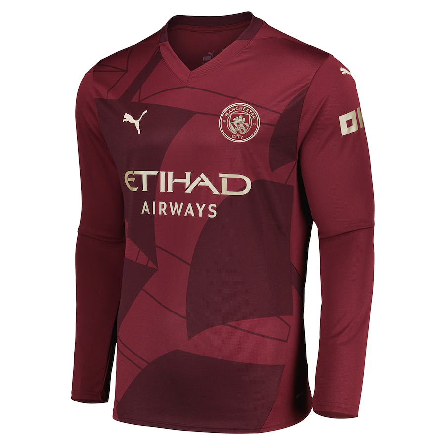 Troisième Maillot Manches Longues 2024/25 Homme RODRIGO Manchester City Troisième Maillot Manches Longues 2024/25 Homme RODRIGO Manchester City