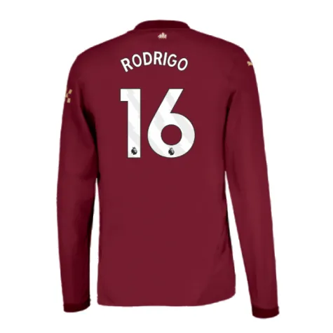 Troisième Maillot Manches Longues 2024/25 Homme RODRIGO Manchester City Troisième Maillot Manches Longues 2024/25 Homme RODRIGO Manchester City