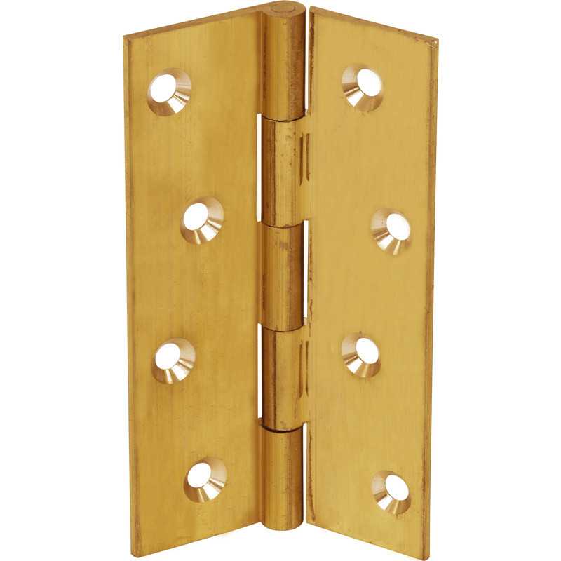 Brass Butt Hinge 75mm