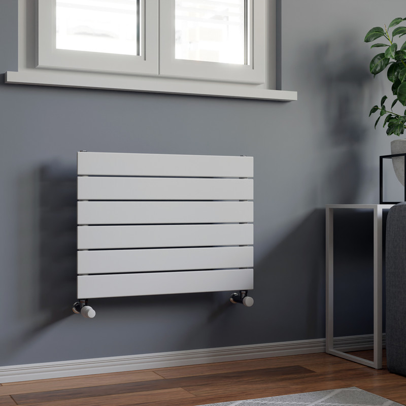 Ximax Oxford Single Horizontal Designer Radiator 445 x 600mm 1007Btu White