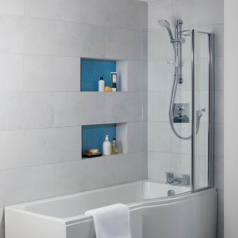 Ideal Standard Easybox Concealed Thermostatic Bar Mixer Shower Square