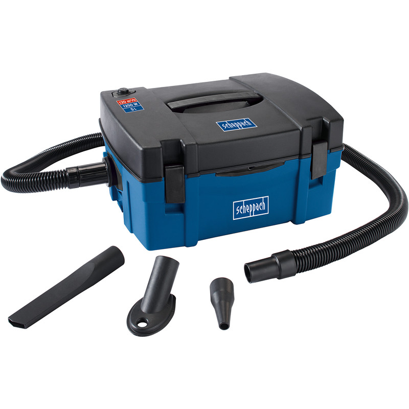 Scheppach HD2P 1250W 3 in 1 Portable Vac 230V