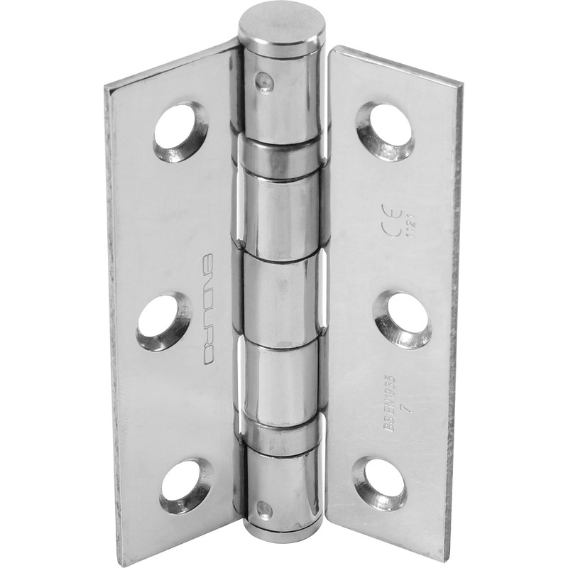 Eurospec Ball Bearing Hinge Grade 7 Polished Stainless Steel