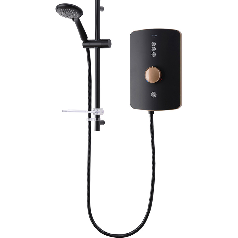 Triton Amala Electric Shower Metallic Brushed Copper 9.5kW