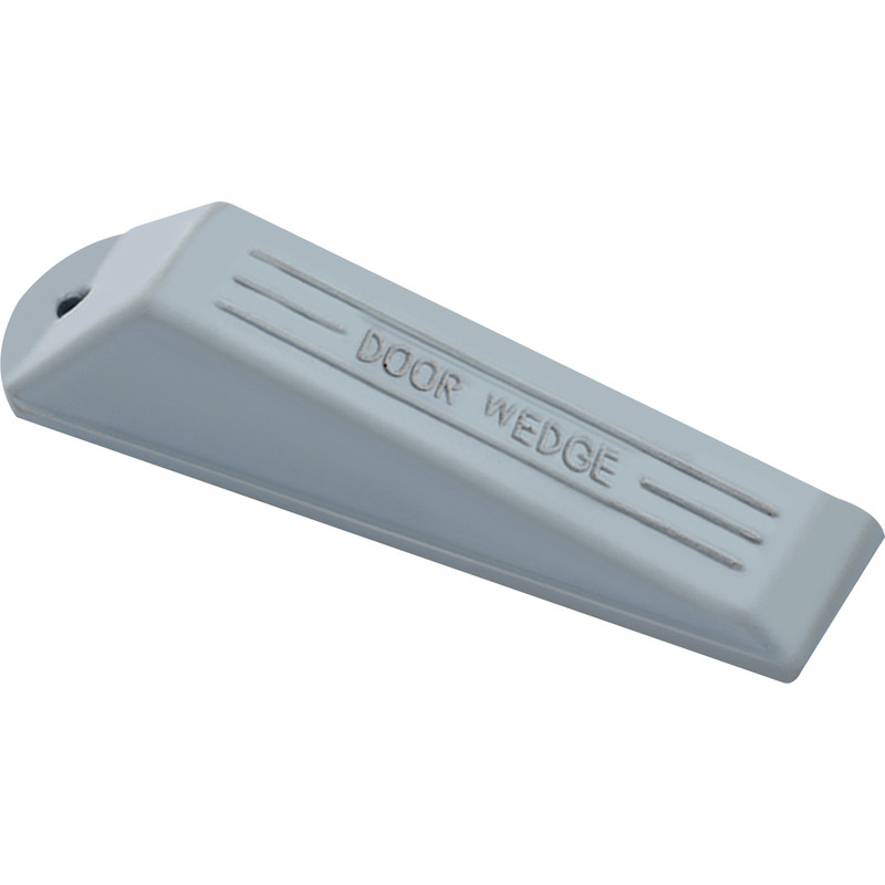 Door Wedge Grey Rubber