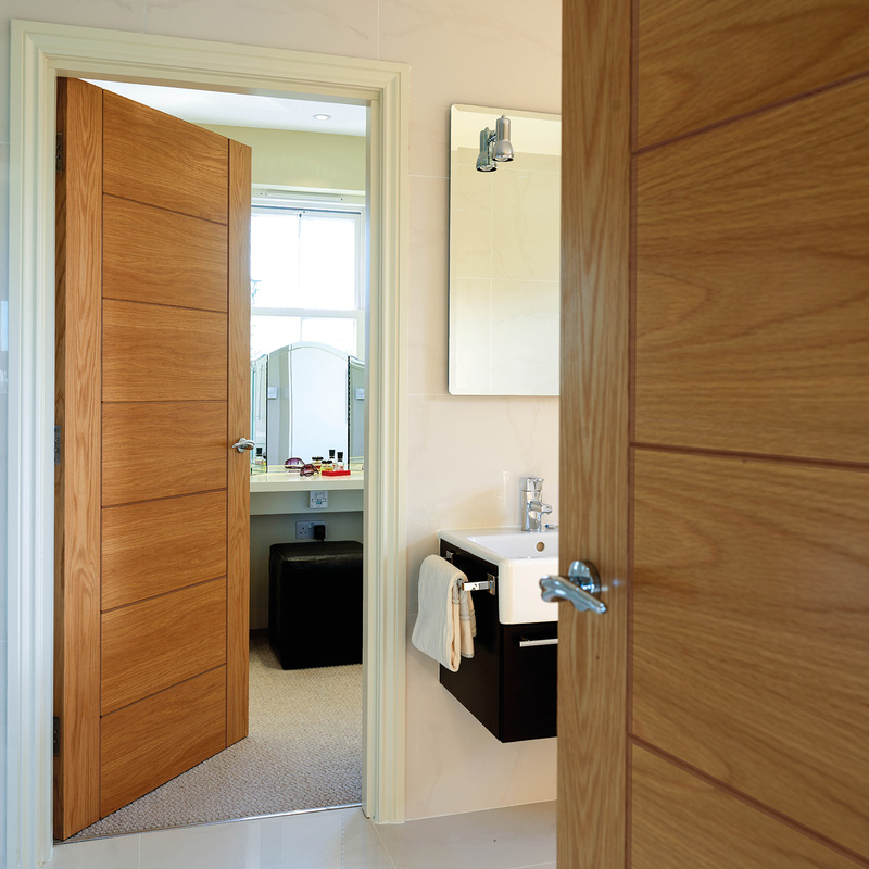 Palomino Oak Fire Door Unfinished FD30 44 x 1981 x 762mm