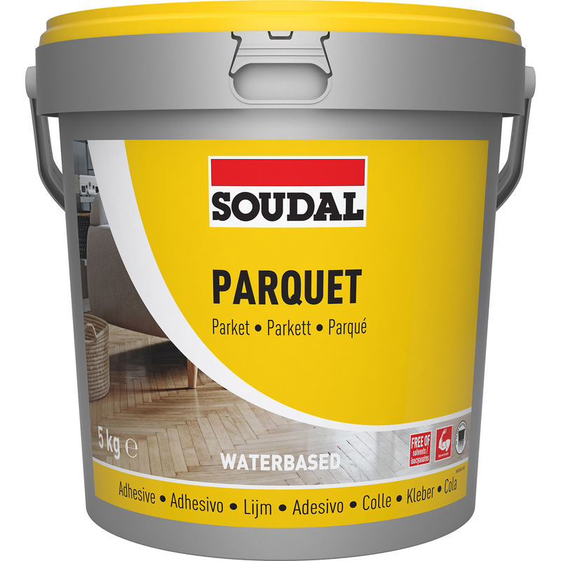 Waterbased Parquet adhesive W-EU 5kg