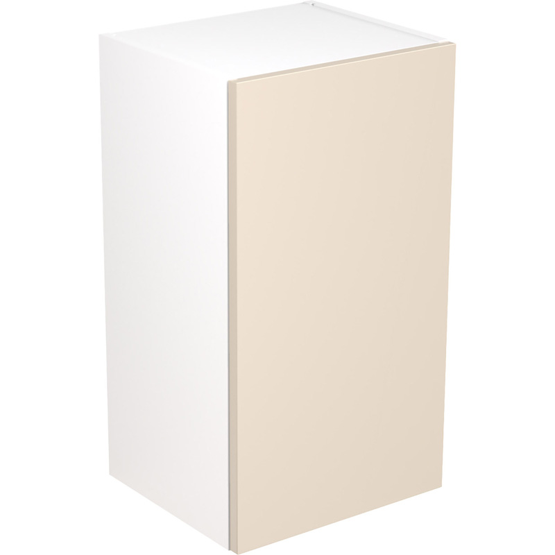 Kitchen Kit Ready Made Slab Kitchen Cabinet Wall Unit Ultra Matt Cashmere 400mm