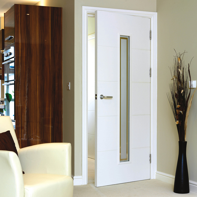 Dominion White Glazed Internal Door 35 x 1981 x 838mm