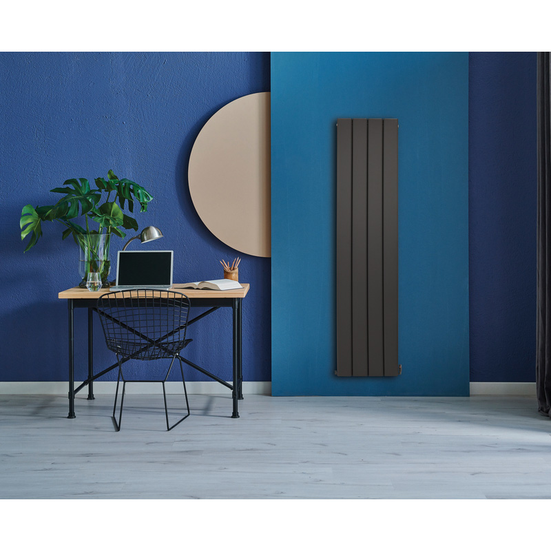 Towelrads Berkshire Double  Panel Designer Radiator Anthracite 1800 x 407mm