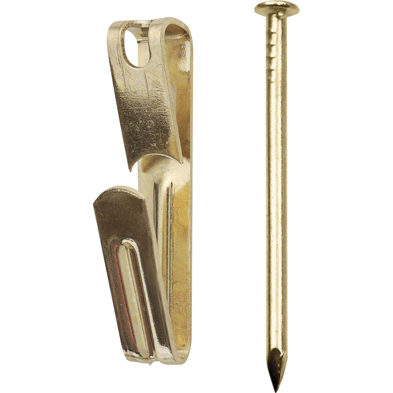 Picture Hook with Pins Single