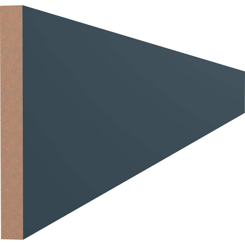 Kitchen Kit Flatpack Slab Plinth Ultra Matt Indigo Blue 2745mm