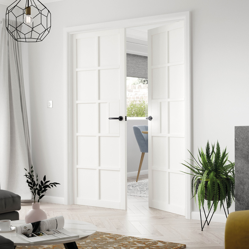 Plaza White Internal Door 35 x 1981 x 838mm