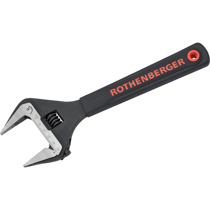 Rothenberger Adjustable Wide Jaw Wrench 10''