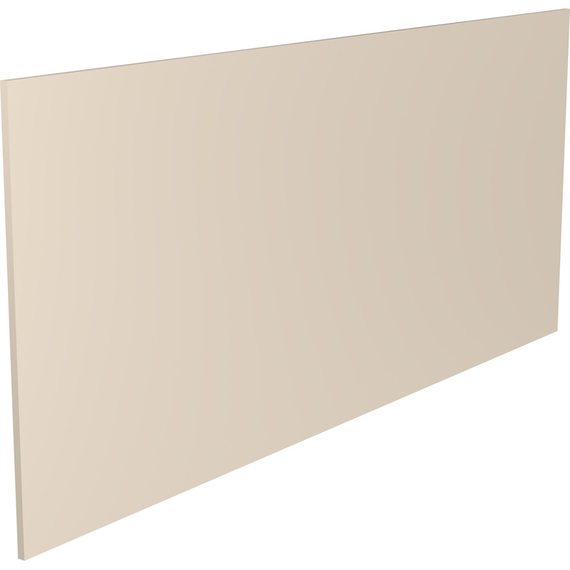 Kitchen Kit Flatpack J-Pull Kitchen Cabinet Breakfast Bar Back Super Gloss Cashmere 2100mm