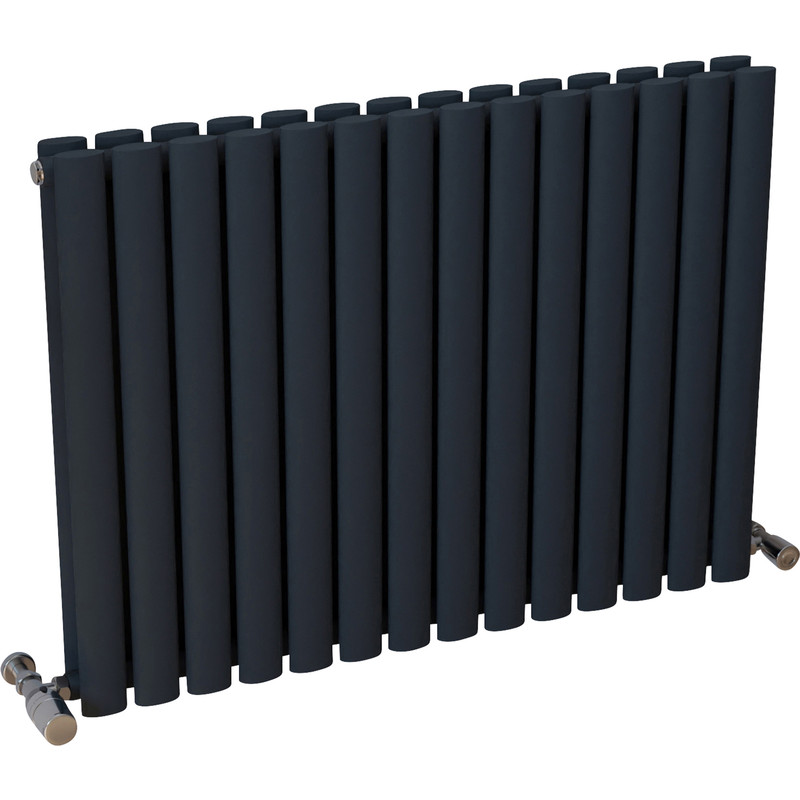 Ximax Bristol Designer Radiator 600 x 816mm 3201Btu Double Anthracite