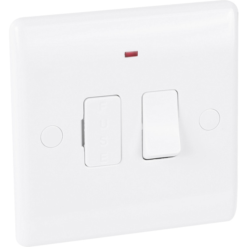 BG 13A Low Profile Fused Spur Switched With Neon