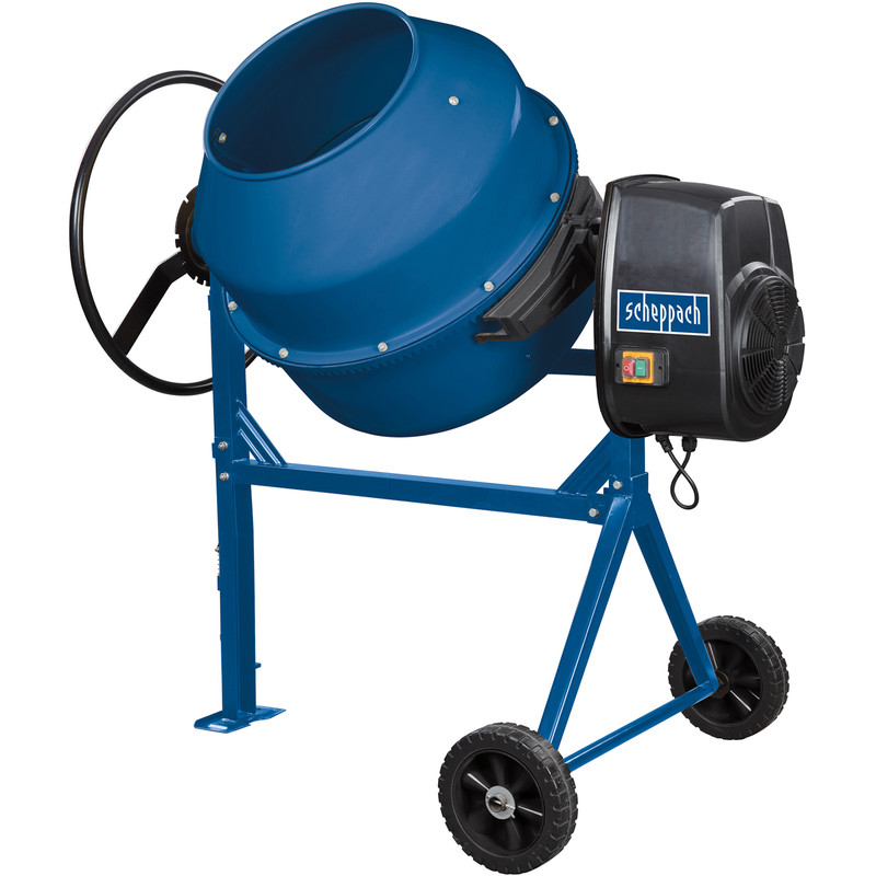 Scheppach MIX180 180L Electric Cement Mixer 230V