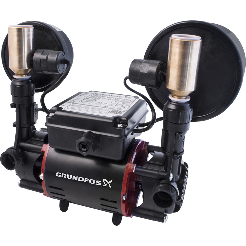Grundfos STR2 Regenerative Twin Shower Pump 2.0 bar